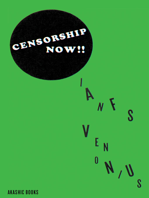 Cover image for Censorship Now!!